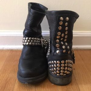 Steve Madden Studded Combat Boots